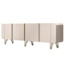 Ver imagem 2 de Balcão Aparador Buffet Saluti Off White - Hb Móveis