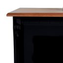 Ver imagem 6 de Cristaleira com 2 Portas 1 Gaveta e Laterais em Vidro Pés Luiz Xv 5115 Genebra - Preto/pinhão