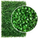 Ver imagem 3 de 7 Painéis de Folhagens Verdes de Buxinho Artificial Ideal para Criar Um Jardim Vertical em Casa