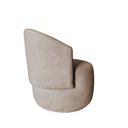 Ver imagem 7 de Kit Namoradeira + 2 Poltronas Decorativa Beatriz Orgânica Bouclé Bege