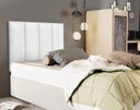 Ver imagem 2 de Cabeceira Premium Estofada Cama Box Solteiro 90 Cm - Branco