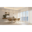 Ver imagem 2 de Kit 2 Cadeiras de Jantar Nicole Homenow Madeira Cor:caramelo