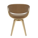 Ver imagem 6 de Kit 2 Cadeiras de Jantar Nicole Homenow Madeira Cor:caramelo