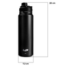Garrafa Térmica Gaw Sport 800 Ml Original Água Quente e Fria Tampa Hermética Poroso - Branco - 7