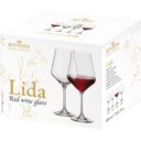 Ver imagem 5 de Taça Bohemia Lida Vinho 23x10x10cm 580ml Cristal Transp 6PÇ