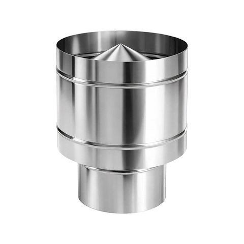 Chapéu Canhão / para Chaminé / Ø 115 Mm / Inox