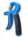 Ver imagem 4 de Kit 2 Hand Grip Fortalecedor de Mãos e Punhos Treino Fisioterapia Azul