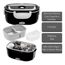 Marmita Elétrica Portátil Térmica: Sua Comida Quente Onde - 2