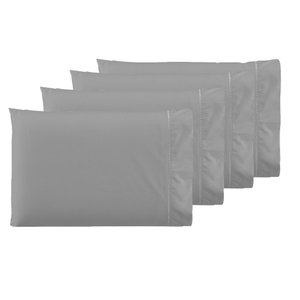 Kit 4 Fronhas Avulsas 100% Algodão 600 Fios Egípcio Ponto Palito