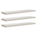 Ver imagem 2 de Kit 3 Prateleiras 75 X 15cm Branco Espessura 25mm