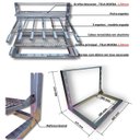 Ver imagem 7 de Kit Churrasqueira Completa Coifa Inox 90x60 e Braseiro 60x40
