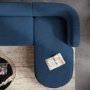 Ver imagem 6 de Sofá Modular Sala de Estar Decoração Luxo 265cm Lado Esquerdo Suede Celinne Luxuoso