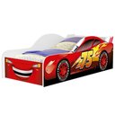 Ver imagem 1 de Mini Cama Infantil 148x68cm Personagens Carro Vermelho Z53 - Mpozenato