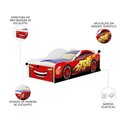 Ver imagem 3 de Mini Cama Infantil 148x68cm Personagens Carro Vermelho Z53 - Mpozenato
