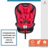 Cadeira Bebê Auto 0 A 36kg Isofix Rotação 360º Baby Style Vermelho - 2