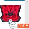 Cadeira Bebê Auto 0 A 36kg Isofix Rotação 360º Baby Style Vermelho - 6
