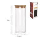 Ver imagem 2 de Pote Redondo Hermetico 480ml – o Toque de Madeira que Faltava