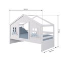 Ver imagem 3 de Cama Casinha Dos Sonhos Madeira Maciça Branco Housin