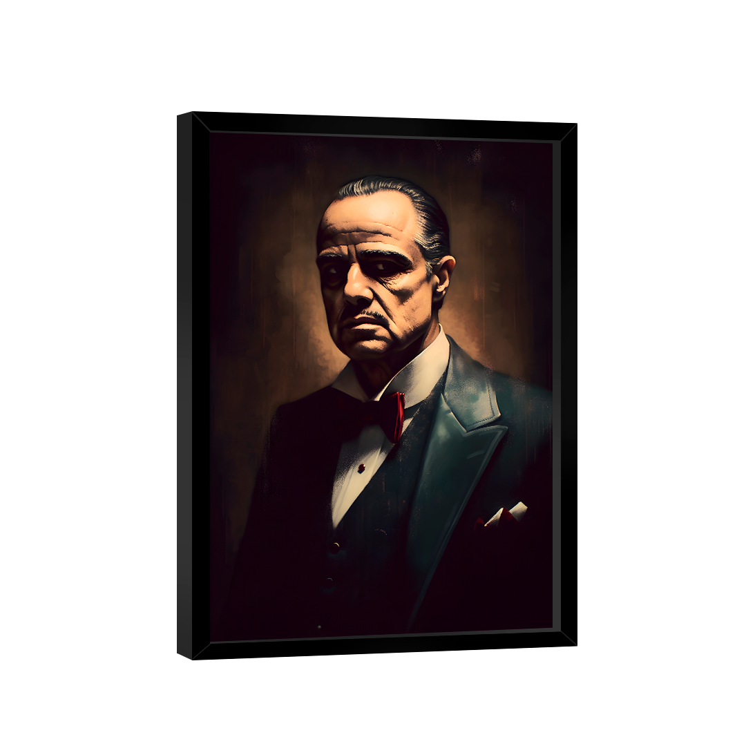 Quadro Poderoso Chefão -- BR ARTES | MadeiraMadeira