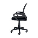Ver imagem 5 de Cadeira de Escritório Basic Diretor Estofado Tela Mesh Base Giratória Preta Altura Ajustável