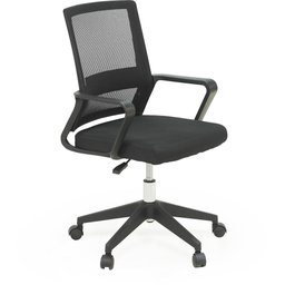 Cadeira de Escritório Premium Giratória com Regulagem de Altura - Preto - 1
