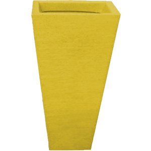 Vaso Planta 60x30 Trapézio Parede Polietileno - AMARELO GIRASSOL 007