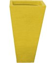 Ver imagem 1 de Vaso Planta 60x30 Trapézio Parede Polietileno - AMARELO GIRASSOL 007
