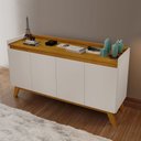 Ver imagem 2 de Buffet Aparador Star 4 Portas 80,5x140x40cm
