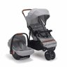 Carrinho com Bebê Conforto Travel System Breeze Duo Infanti Cinza - 1