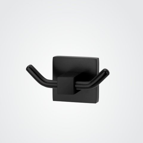 Cabide Perflex Quadra Preto Fosco 12120724