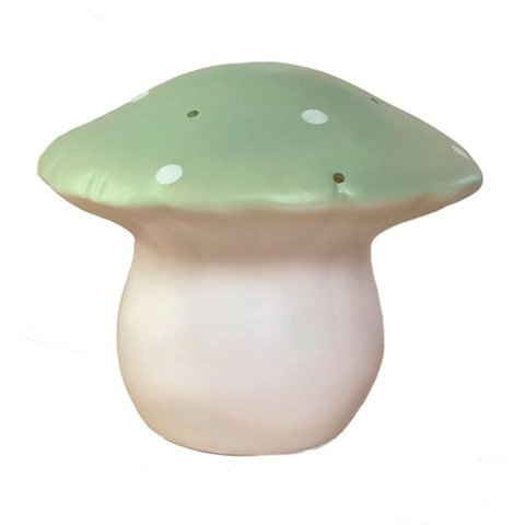 Luminária Abajur Infantil Cogumelo Verde Média Egmont Toys