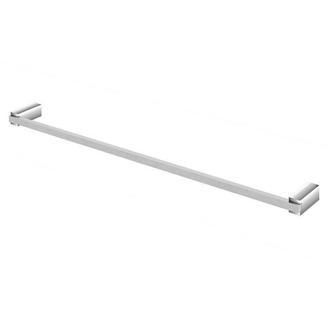 Porta Toalha Fani Reto Longo Quatzo Cromado 4400 140 Quatzo Reto Longo