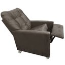 Ver imagem 1 de Poltrona Do Papai Reclinável Pallas Marrom