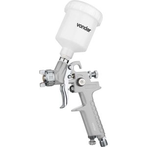 Pistola de Pintura Gravidade 0,8mm 125ml Precisão Pgv125 Vonder