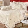 Kit Felicitá Casal Queen 7 Peças (Bordado) Marfim - 1