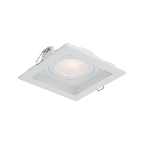 Embutido Quadrado Ar70 Gu10 Recuado Branco