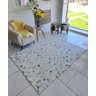 Tapete de Couro Quadriculado 2,00 X 1,50 M Cinza - 1