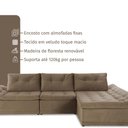 Ver imagem 3 de Sofá Milos 4 lugares e chaise 3,25m