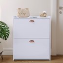 Ver imagem 3 de Sapateira Organizadora Pequena Apartamento 12 Pares Calçados Gavetas Basculante Decoração Quarto