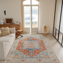 Ver imagem 1 de Tapete de Sala Vinci 1 Peça 1,00 X 1,40 M Antiderrapante - Verona
