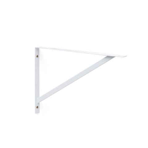 Kit 10X Suporte para Prateleira com Fixação 30 cm Profundidade Branco