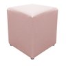 PUFF PUF PUFE LUXO DADO QUADRADO GIVEN SUEDE ROSE - TF - 1