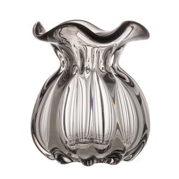 Vaso De Vidro Italy Cinza 10x11cm - Wolff - 2