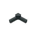 Ver imagem 1 de Conector L Horizontal para Trilho de Embutir S.Line 24V Preto Stella