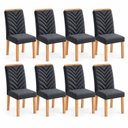 Ver imagem 3 de Conjunto 8 Cadeiras para Sala de Jantar Carol