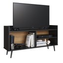 Ver imagem 4 de Rack Retrô para TV até 50 Polegadas 120cm 2 Prateleira Sala