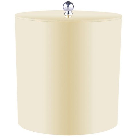 Lixeira para Banheiro Bege Claro 20 X 20cm 6,2l