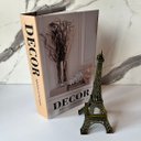 Ver imagem 2 de Livro de papelão decorativo e enfeite de metal torre Paris
