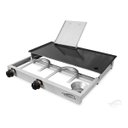 Ver imagem 4 de Chapa de Lanche Hambúrguer com Prensa 30x60 Á Gás +