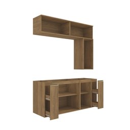 Conjunto para Banheiro Kappesberg Celeste 7 Peças Nogueira 160cm - 3